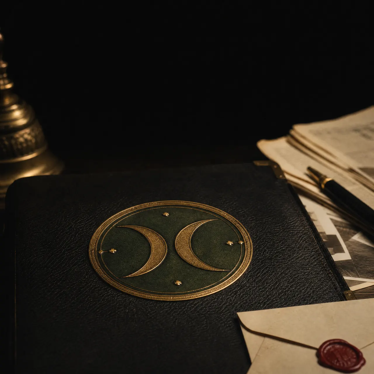 Illustration: the bureau seal for the Google desk.